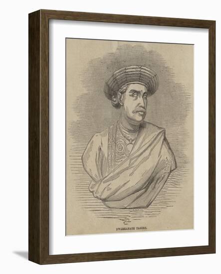 Dwarkanath Tagore-null-Framed Giclee Print