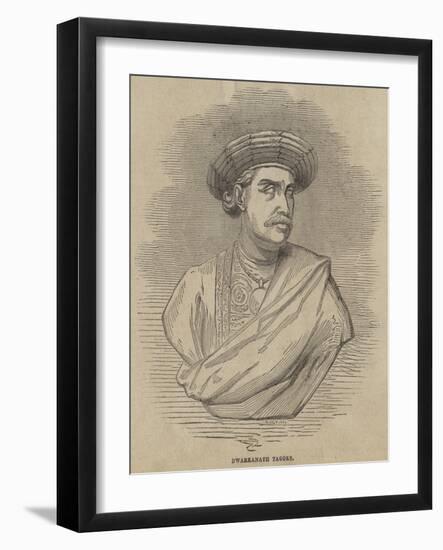 Dwarkanath Tagore-null-Framed Giclee Print