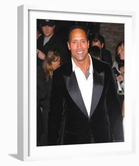 Dwayne Johnson-null-Framed Photo