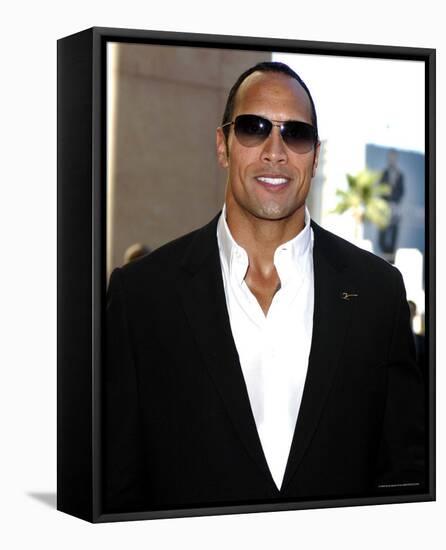 Dwayne Johnson-null-Framed Stretched Canvas