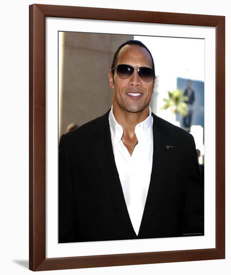 Dwayne Johnson-null-Framed Photo