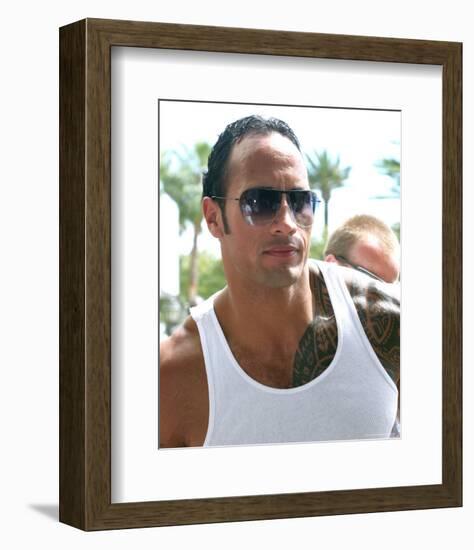 Dwayne Johnson-null-Framed Photo