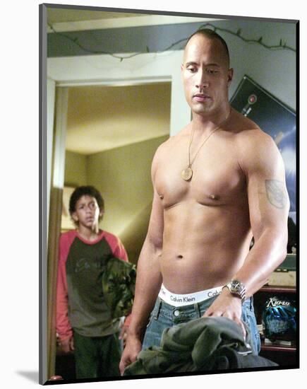 Dwayne Johnson-null-Mounted Photo