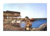 Bearing Down (The Battery - Part 1)-Dwight Baird-Art Print