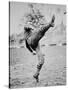 Dwight D. Eisenhower as a Cadet Footballer at West Point Academy, New York, 1912 (B/W Photo)-American Photographer-Stretched Canvas