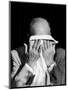Dwight D. Eisenhower Emotionally Crying After His Speech at the 82nd Airborne Luncheon-Hank Walker-Mounted Photographic Print
