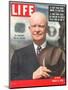 Dwight D. Eisenhower, March 12, 1956-Hank Walker-Mounted Premium Photographic Print