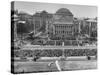 Dwight D. Eisenhower's Inauguration as President of Columbia University-Ralph Morse-Stretched Canvas