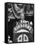 Dwight D. Eisenhower Speaking at the 82nd Airborne Luncheon-null-Framed Stretched Canvas