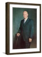 Dwight D. Eisenhower-null-Framed Art Print