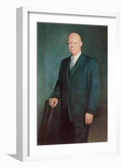 Dwight D. Eisenhower-null-Framed Art Print