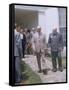 Dwight Eisenhower and Winston Churchill-null-Framed Stretched Canvas