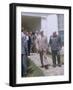 Dwight Eisenhower and Winston Churchill-null-Framed Photographic Print