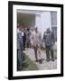 Dwight Eisenhower and Winston Churchill-null-Framed Photographic Print