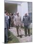 Dwight Eisenhower and Winston Churchill-null-Mounted Photographic Print