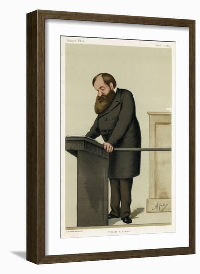 Dwight Moody-Carlo Pellegrini-Framed Art Print