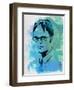 Dwight Schrute Watercolor-Jack Hunter-Framed Art Print