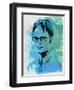 Dwight Schrute Watercolor-Jack Hunter-Framed Art Print