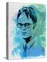 Dwight Schrute Watercolor-Jack Hunter-Stretched Canvas