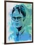 Dwight Schrute Watercolor-Jack Hunter-Framed Art Print