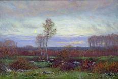 Autumn Evening-Dwight William Tryon-Mounted Giclee Print