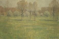 Sunshine and Shadow-Dwight William Tryon-Mounted Giclee Print