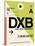 DXB Dubai Luggage Tag I-NaxArt-Stretched Canvas