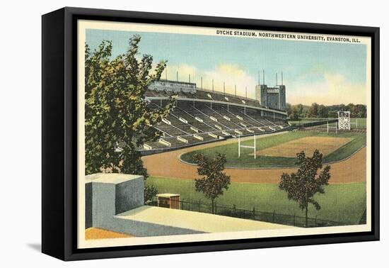 Dyche Stadium, Northwestern University-null-Framed Stretched Canvas