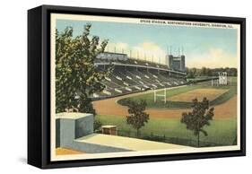 Dyche Stadium, Northwestern University-null-Framed Stretched Canvas