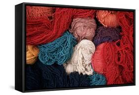 Dyed Wool-Alison Wright-Framed Stretched Canvas