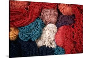 Dyed Wool-Alison Wright-Stretched Canvas