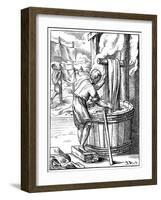Dyer, 16th Century-Jost Amman-Framed Giclee Print