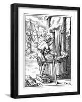 Dyer, 16th Century-Jost Amman-Framed Giclee Print