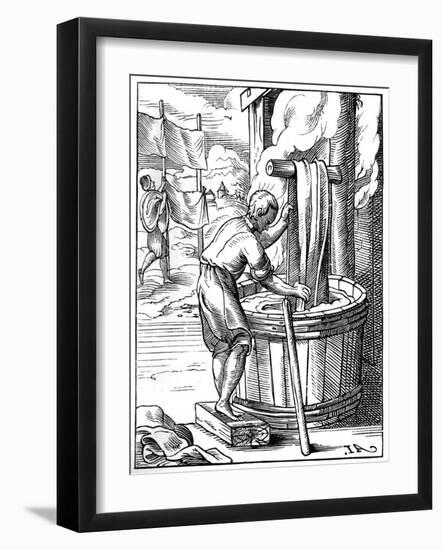 Dyer, 16th Century-Jost Amman-Framed Giclee Print