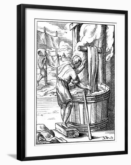 Dyer, 16th Century-Jost Amman-Framed Giclee Print