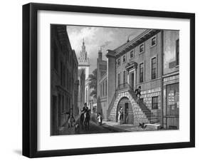 Dyer's Hall London-Thomas H Shepherd-Framed Art Print