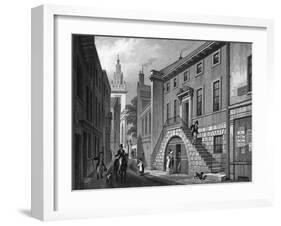 Dyer's Hall London-Thomas H Shepherd-Framed Art Print