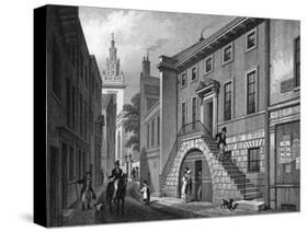 Dyer's Hall London-Thomas H Shepherd-Stretched Canvas