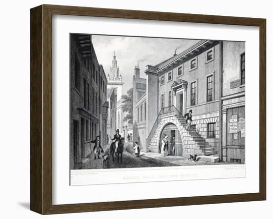 Dyer's Hall-Thomas Hosmer Shepherd-Framed Giclee Print