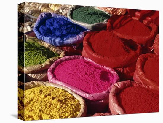 Dyes for Sale, Kathmandu, Nepal-Gavin Hellier-Stretched Canvas