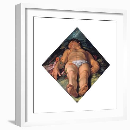 Dying Adonis, 1609-Hendrick Goltzius-Framed Giclee Print