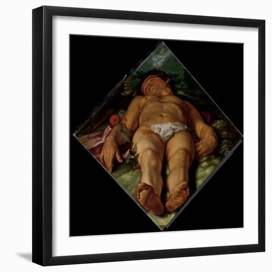 Dying Adonis, 1609-Hendrik Goltzius-Framed Giclee Print