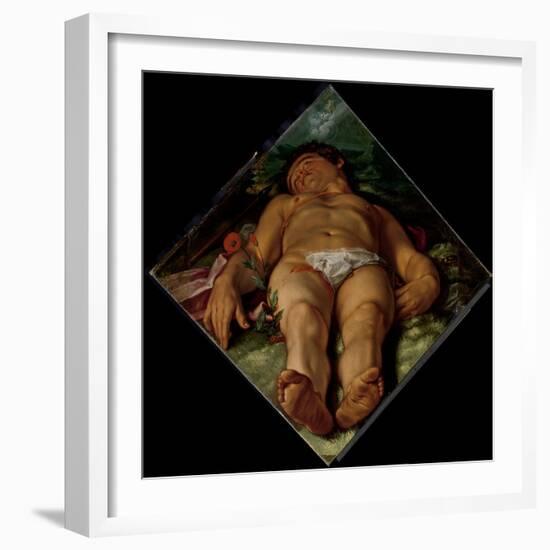 Dying Adonis, 1609-Hendrik Goltzius-Framed Giclee Print