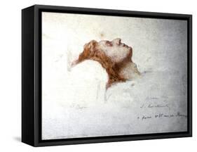 Dying Chopin-Teofil Kwiatkowsk-Framed Stretched Canvas