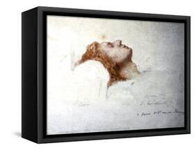 Dying Chopin-Teofil Kwiatkowsk-Framed Stretched Canvas