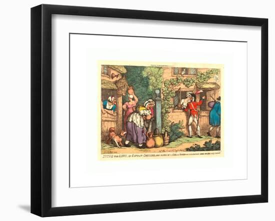 Dying for Love-Thomas Rowlandson-Framed Giclee Print