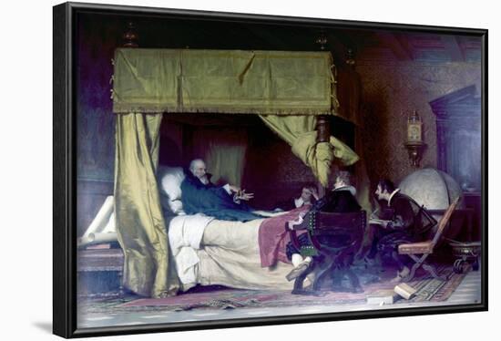 Dying Galileo-Nicolo Barabino-Framed Art Print