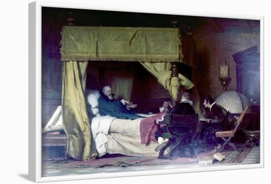 Dying Galileo-Nicolo Barabino-Framed Art Print