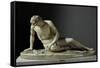 Dying Gaul, Roman Marble Copy of a Hellenistic Original of 230-220 BCE-null-Framed Stretched Canvas