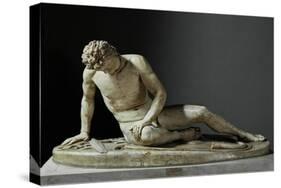 Dying Gaul, Roman Marble Copy of a Hellenistic Original of 230-220 BCE-null-Stretched Canvas